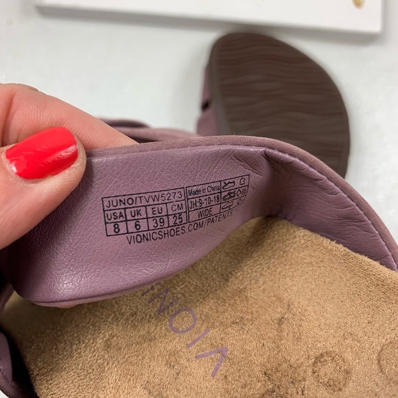 Bionic June Orthaheel Sandals 8 Wide - Picture 7 of 7